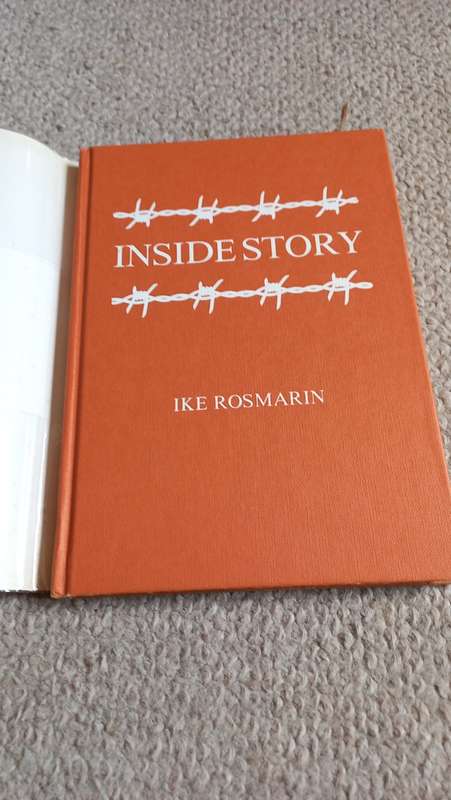 " INSIDE STORY " SOUTH AFRICANS IN WWII  MUCH INFO. SIGNED BY IKE ROSMARIN